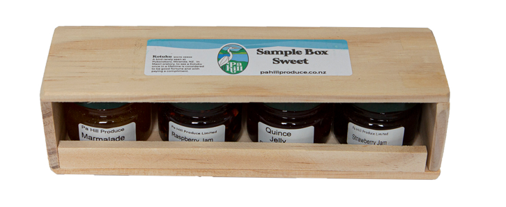 sample box - sweet jams